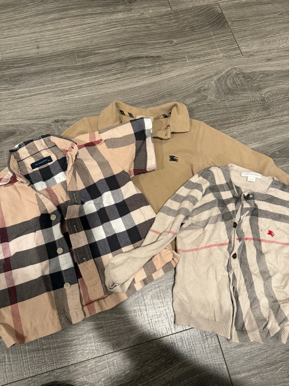 Burberry Classic Beige Plaid baby